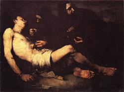 Theodule Ribot St. Sebastian, Martyr oil painting image